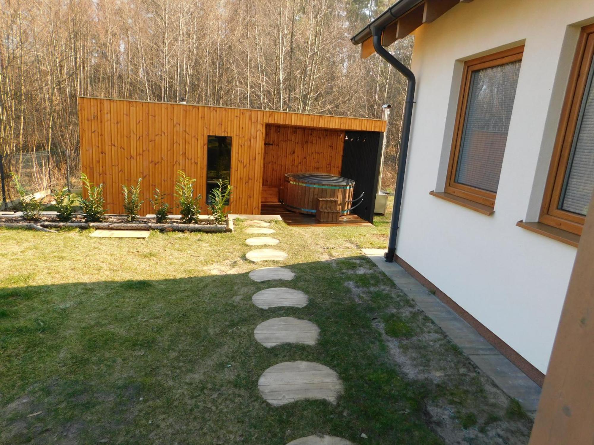 Forest House Sasino-Spa Sauna Balia Zewnętrze zdjęcie
